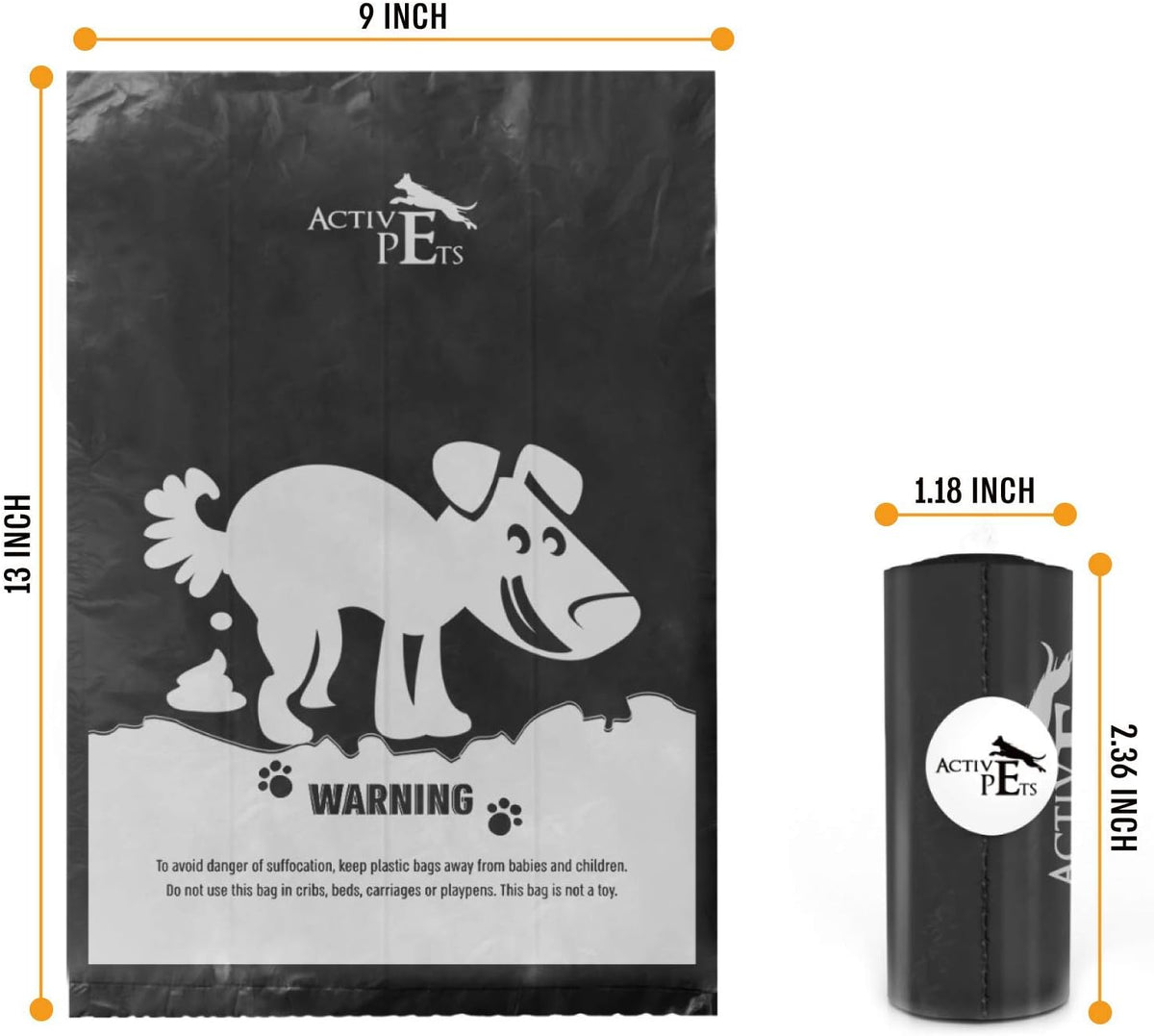 Extra Thick Lavender-Scented Dog Waste Bags - Leak-Proof & Easy-Tear for Eco-Friendly Poop Disposal Make title more professional and balanced