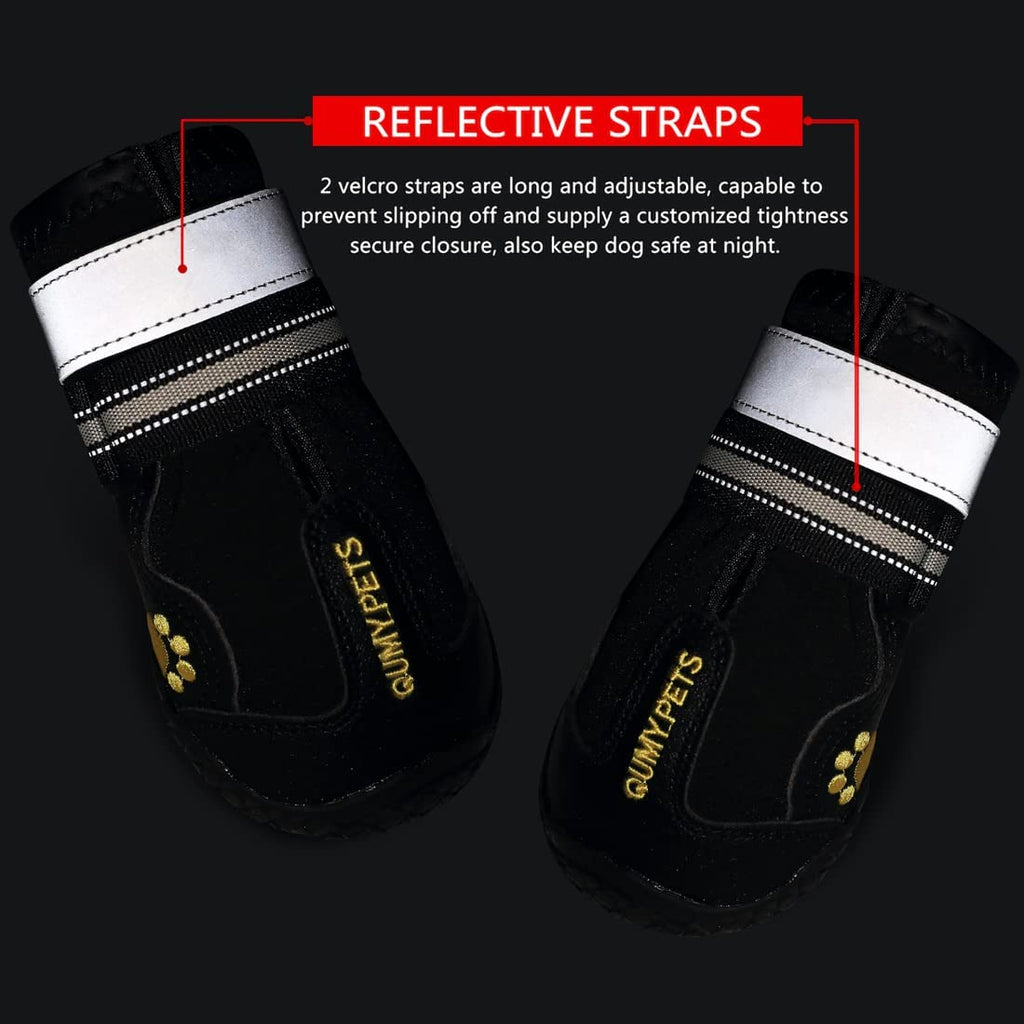 Dog Shoes for Hot Pavement, Dog Snow Boots & Paw Protectors for Winter Make title more professional and balanced