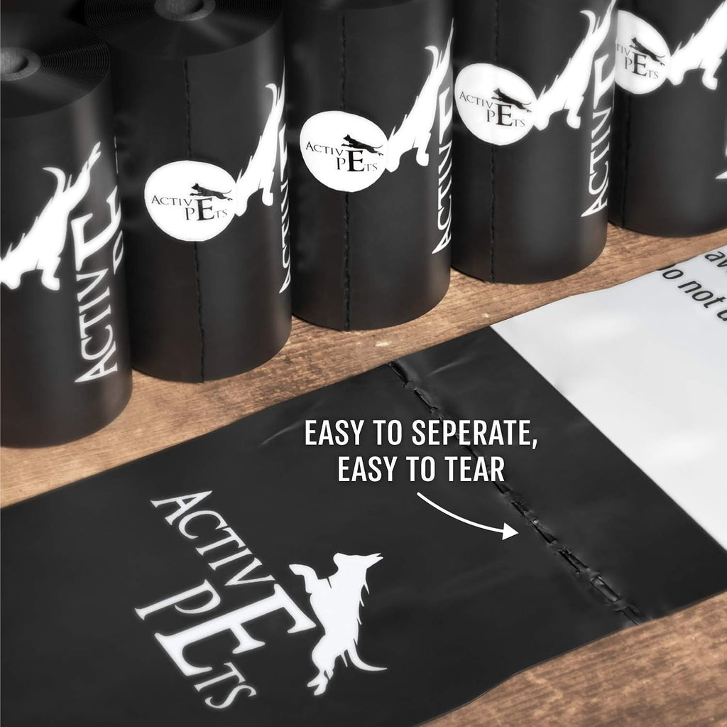 Extra Thick Lavender-Scented Dog Waste Bags - Leak-Proof & Easy-Tear for Eco-Friendly Poop Disposal Make title more professional and balanced