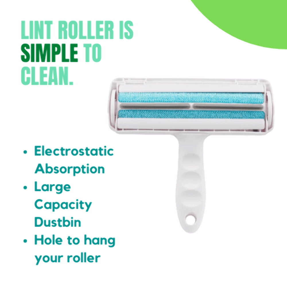 Reusable Dog Cat Pet Hair Remover Roller for Furniture, Couch, Carpet, Car Seat Make title more professional and balanced