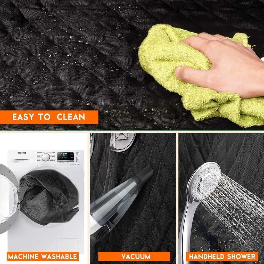Dog Car Seat Cover, Back Seat Cover for Dogs Pet Car Seat Protector Make title more professional and balanced