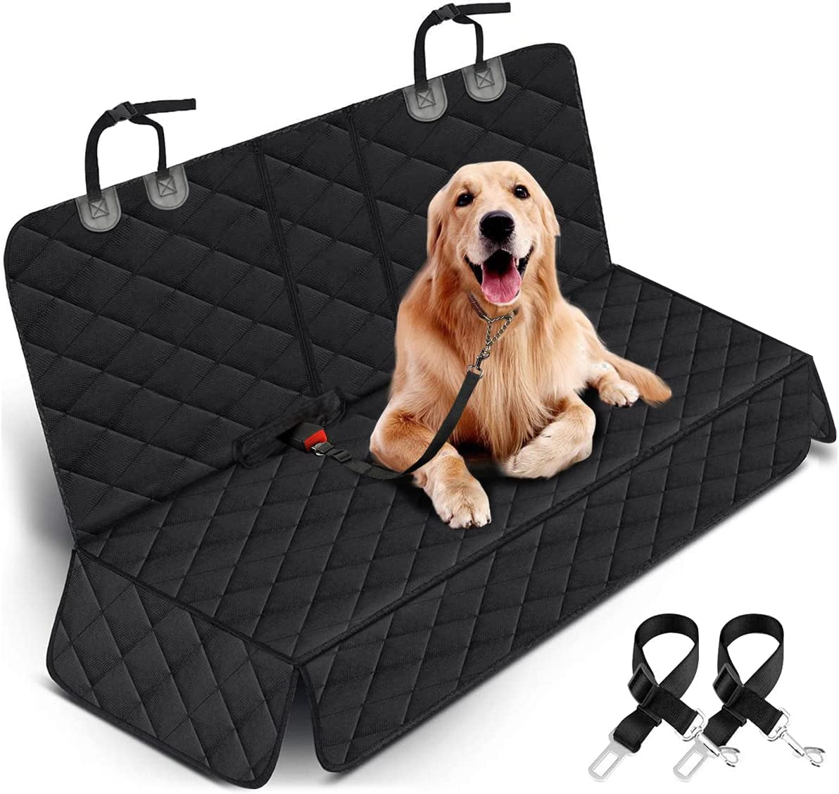 Dog Car Seat Cover, Back Seat Cover for Dogs Pet Car Seat Protector Make title more professional and balanced